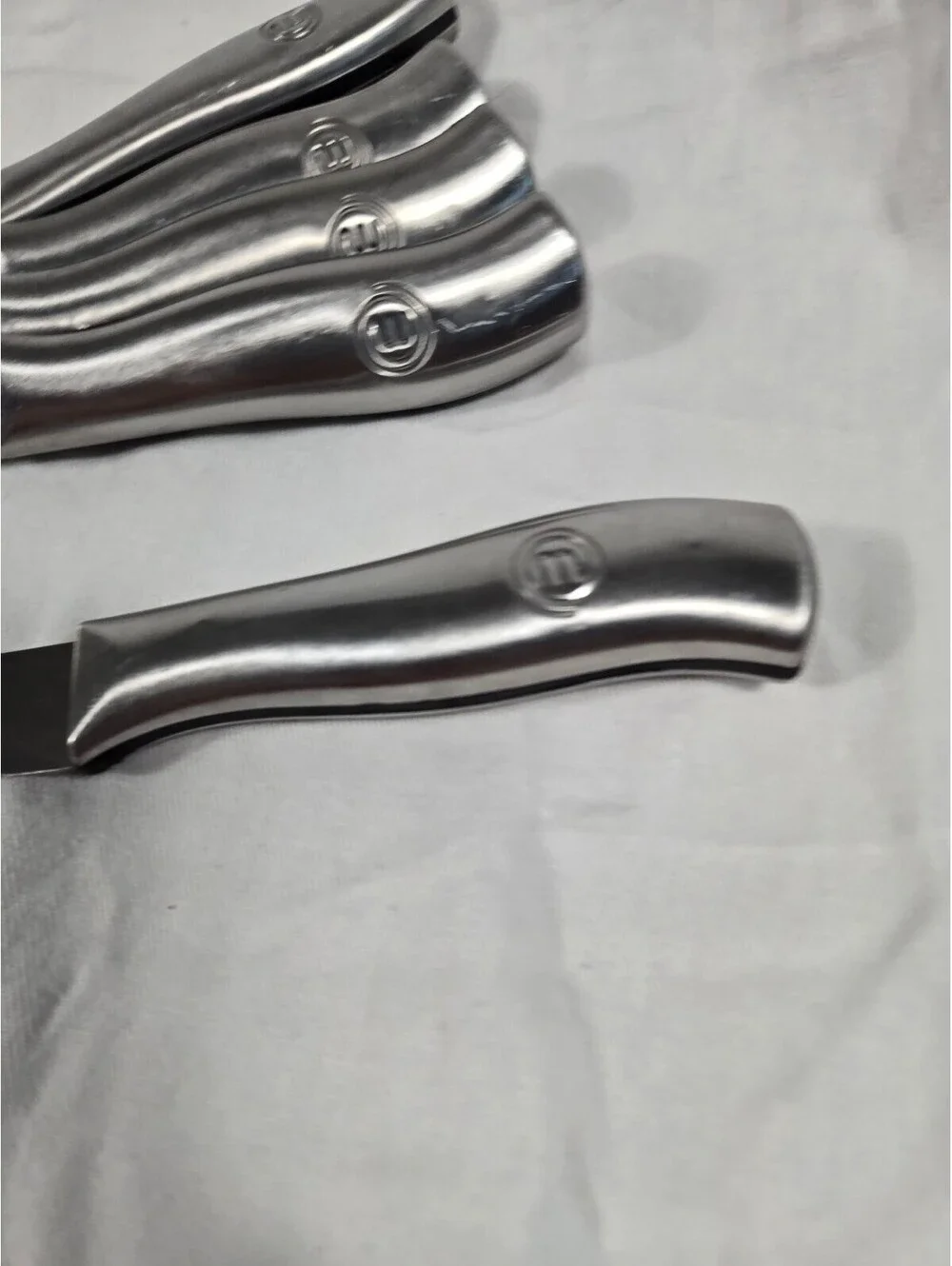 MasterChef Steak Knives Set of 5 All Stainless Steel 4.5